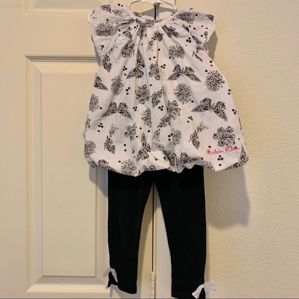 Girls Calvin Klein Matching Set